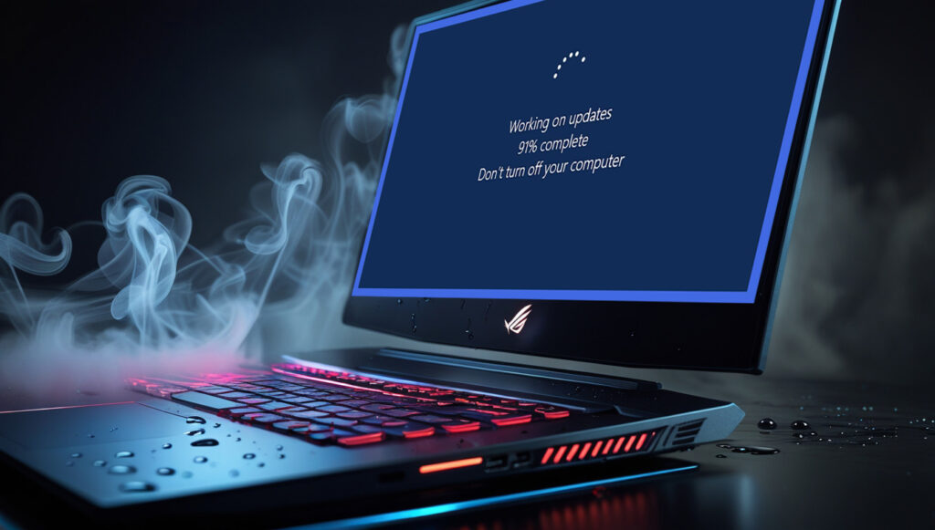 Gaming Laptops Overheat After OS Updates