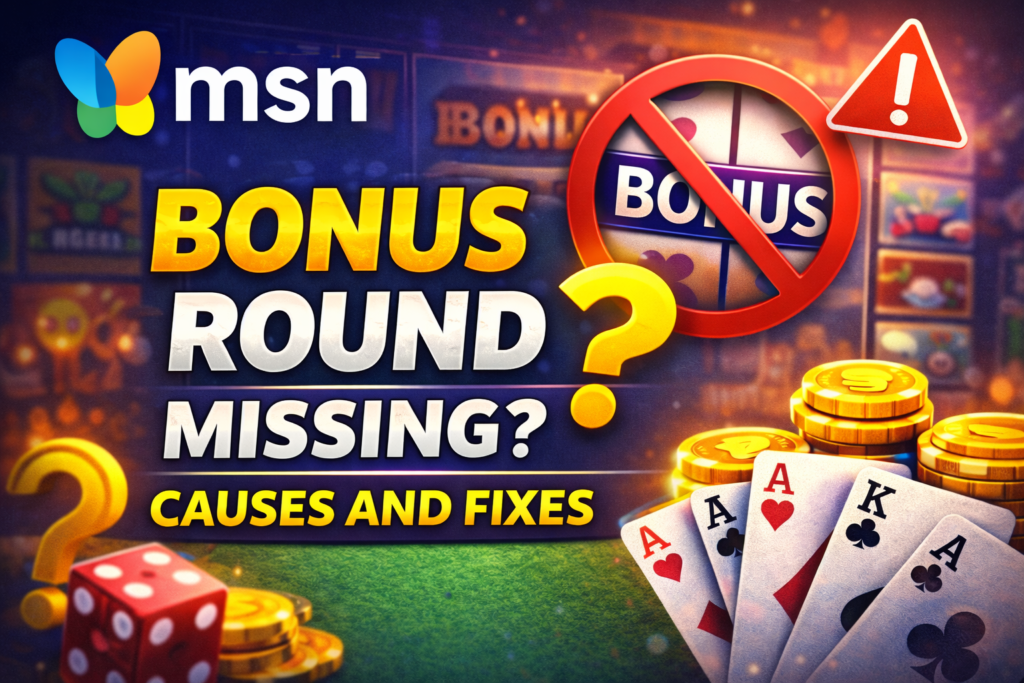 MSN Games Bonus Round Missing