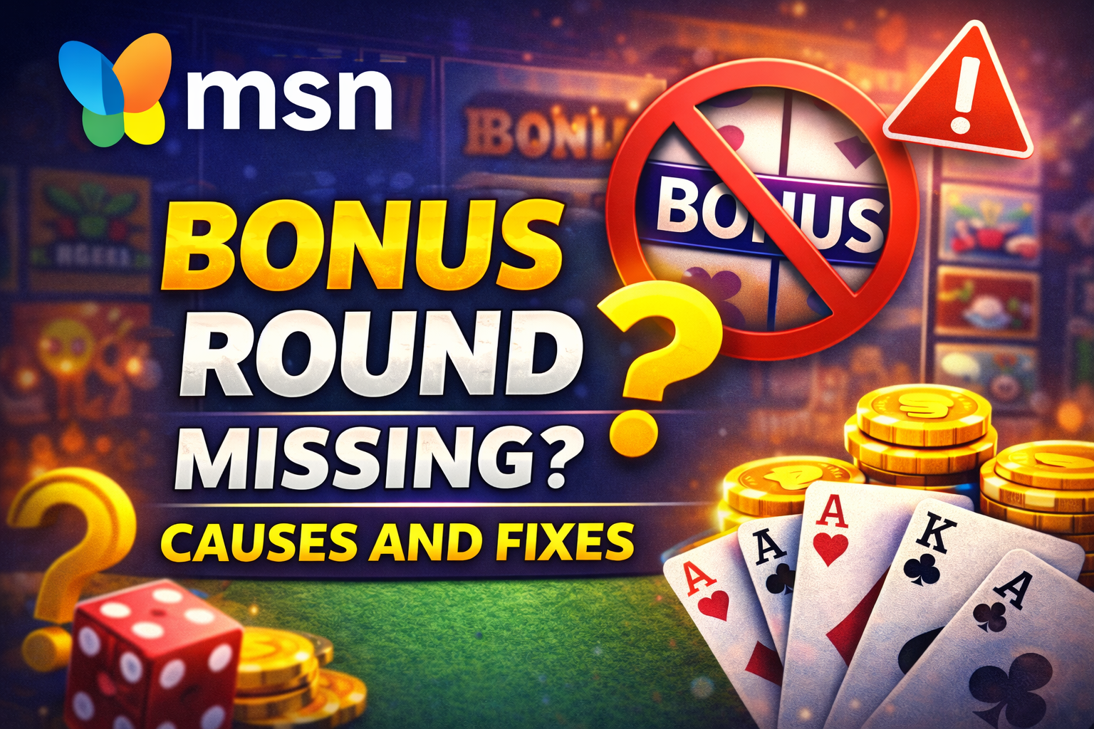 MSN Games Bonus Round Missing