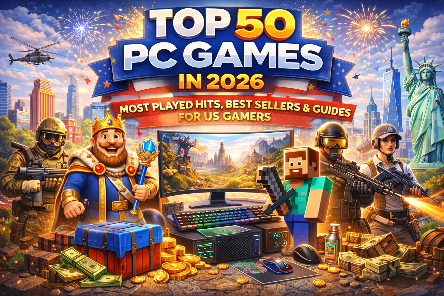 Top 50 PC Games in 2026