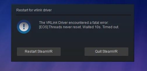 VR Headset Driver Issues