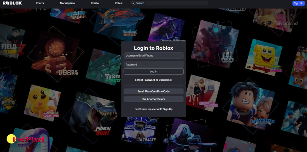 Roblox account login problem