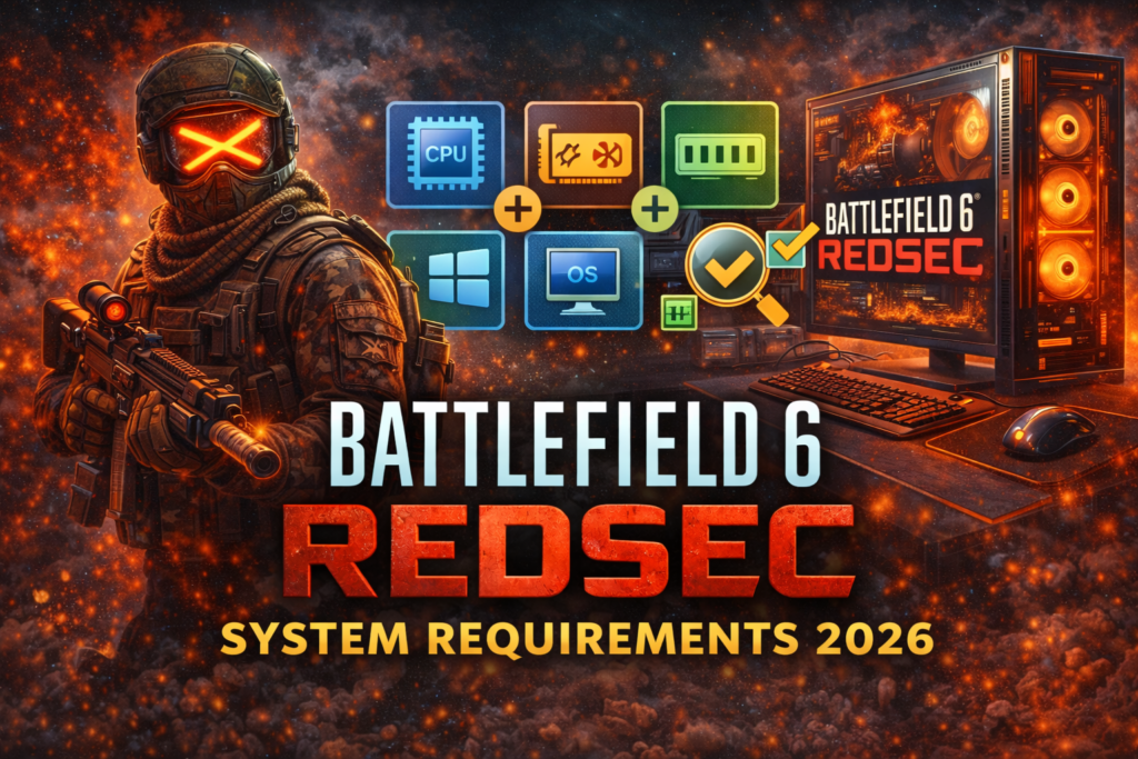 Battlefield 6 REDSEC System Requirements 2026