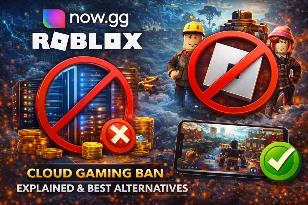 Now.gg Roblox Cloud Gaming Ban Explained & Best Alternatives
