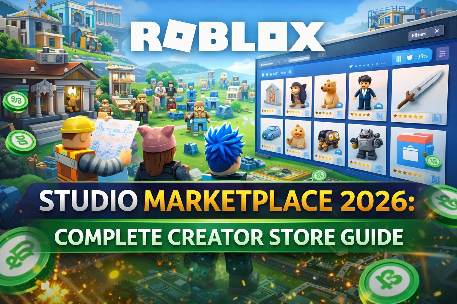Roblox Studio Marketplace 2026